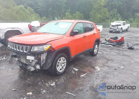 2018 Jeep Compass Sport 4X4 from USA, damaged, VIN 3C4NJDAB1JT126723
